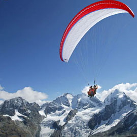 Tandemflug Schweiz Thermik