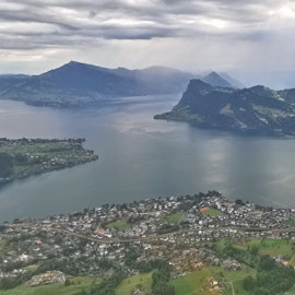 Airplane sightseeing flight Lucerne