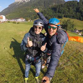 Gleitschirmflug Privat VIP