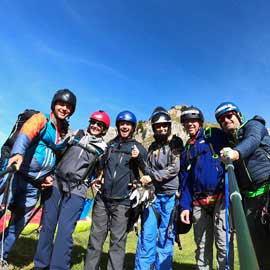 Gleitschirm Team Event Schweiz