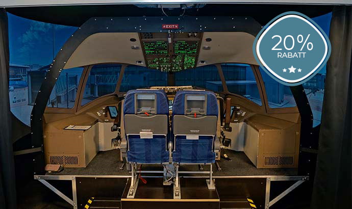 Boeing 777 flight simulator