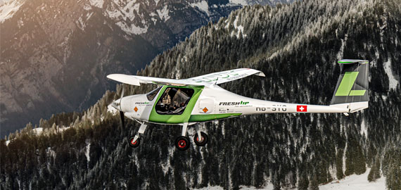 Pipistrel Velis mitfliegen Schweiz