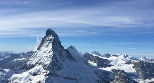 Glarnerland Rundflug Matterhorn