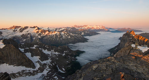 Glarnerland Rundflug Engadin