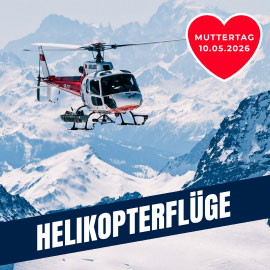 Muttertag Helikopterflug
