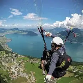 Gleitschirm Panoramaflug Tandem