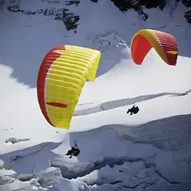 Pärchenflug Gleitschirm Tandem