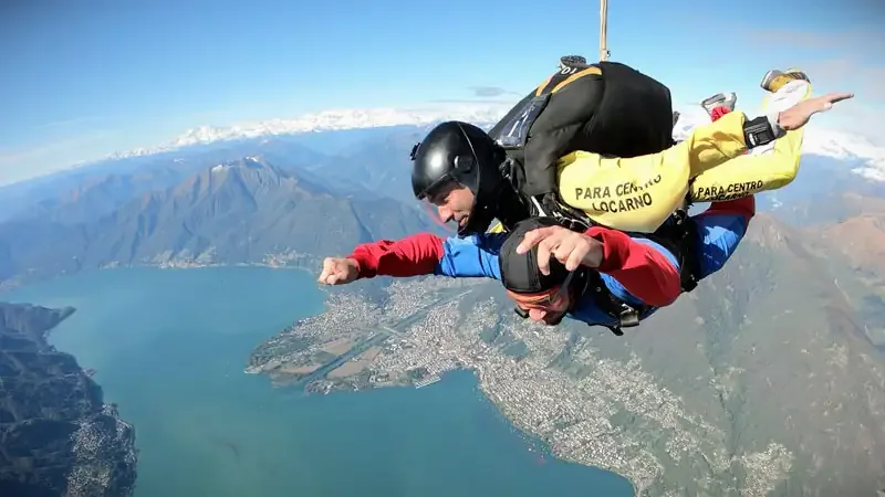 Incredible Locarno Tandem Skydive