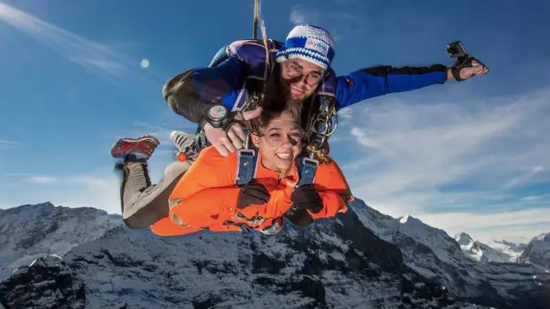 Helicopter Skydive Eiger