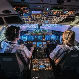 Flight simulator Boeing 737 Winterthur