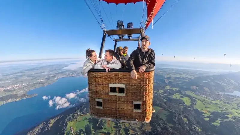 Heissluftballon Einzelplätze