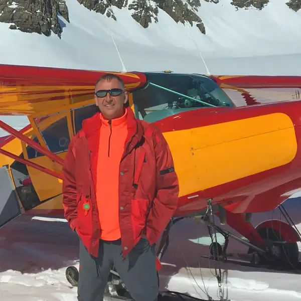 Peter Wild - Flugzeug Gletscherpilot